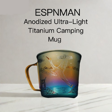 Anodized Ultra-Light Titanium Camping Mug